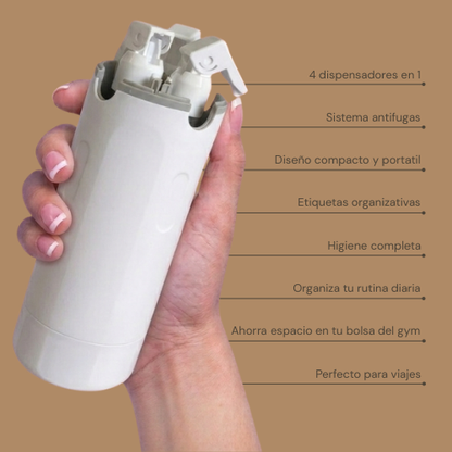 Jabonera 4 en 1